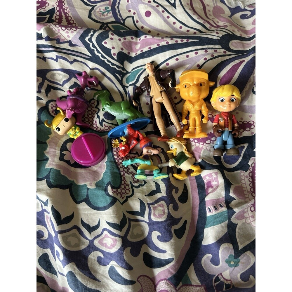 Mixed Small Toy Lot (contains Vintage And Modern Toys)